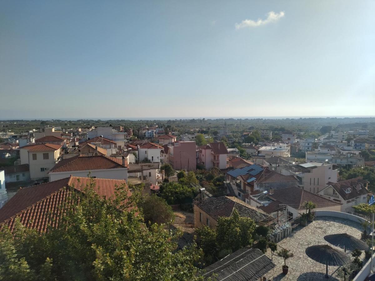 Hotel Διεθνές Zacharo Exteriör bild